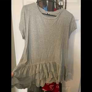 Crown and Ivy ruffle top